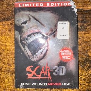 Scar 3D Horror Movie DVD with 3D Glasses (2)